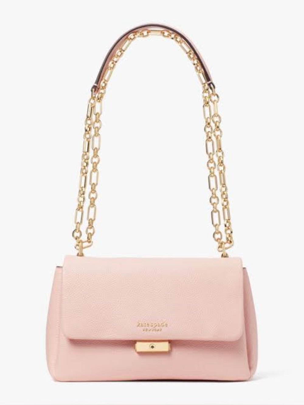 Kate Spade Carlyle Medium Shoulder Bag in Blush Pink